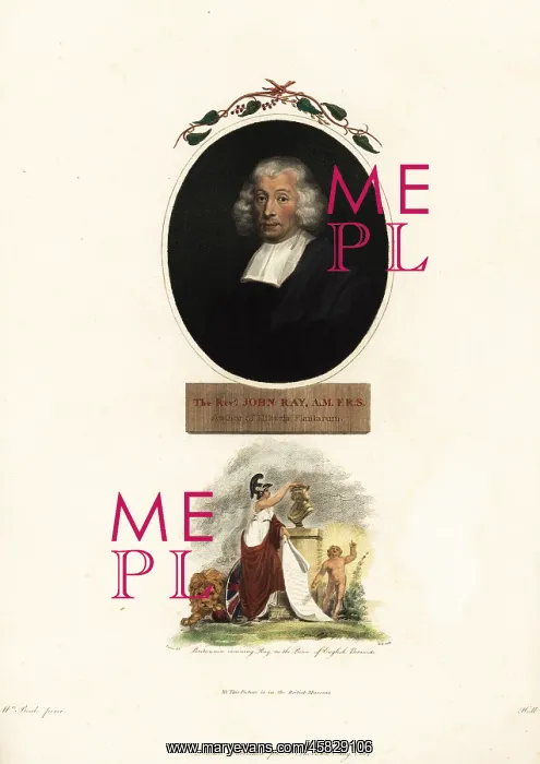 : Reverend John Ray, naturalist and botanist : Reverend John Ray, naturalist and botanist