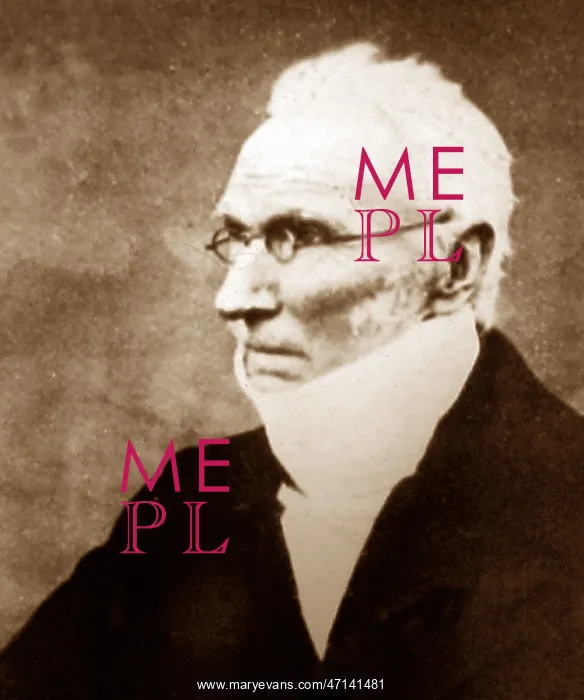  : Reverend Patrick Bronte in 1860