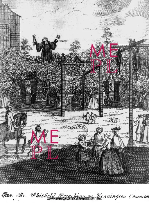 : Reverend Preaching on Kennington Common : Reverend Preaching on Kennington Common