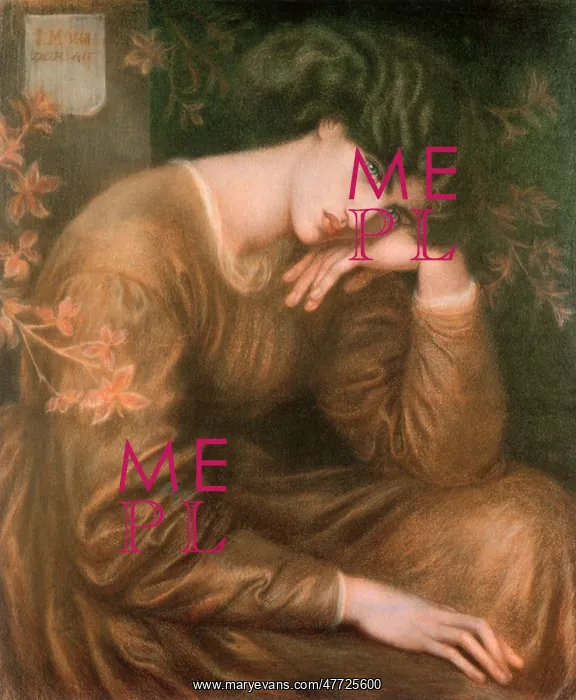 : Reverie, by D G Rossetti : Reverie, by D G Rossetti