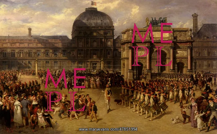 : A Review Day Under the Empire in the Cour du Carrousel : A Review Day Under the Empire in the Cour du Carrousel