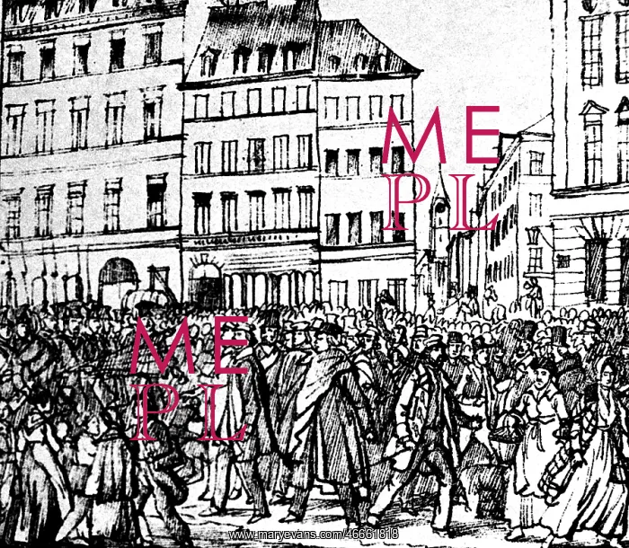 : revolution 1848 - 1849, Bavaria, Munich, attack : revolution 1848 - 1849, Bavaria, Munich, attack