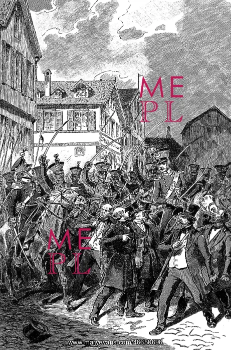 : revolution 1848 - 1849, Wuerttemberg, blasting : revolution 1848 - 1849, Wuerttemberg, blasting
