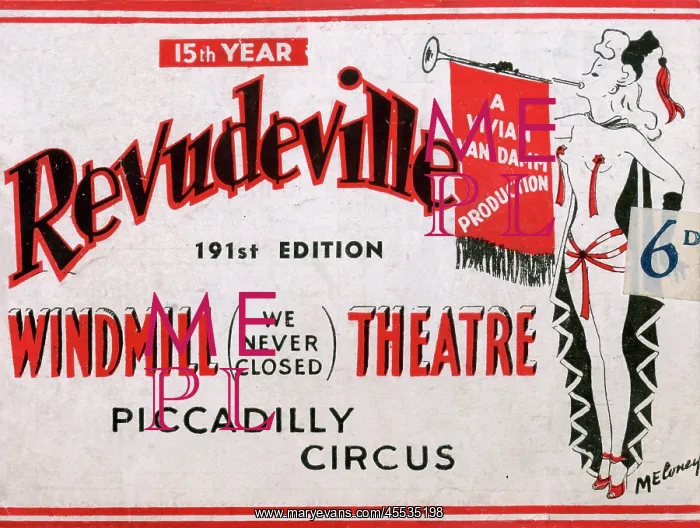 : Revudeville - Windmill Theatre Revue : Revudeville - Windmill Theatre Revue