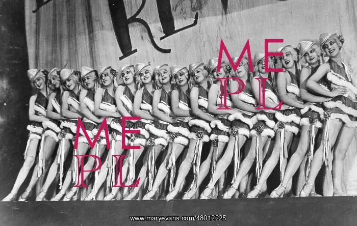 : Revue performance in Berlin, 1925 : Revue performance in Berlin, 1925