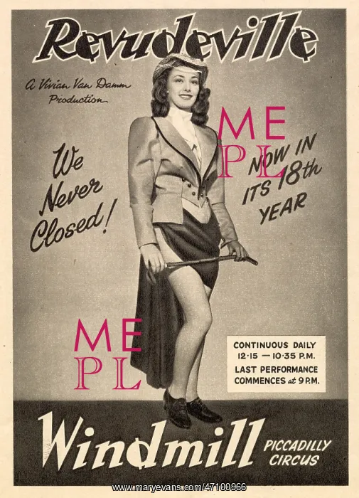 : Revuedeville at the Windmill Theatre : Revuedeville at the Windmill Theatre