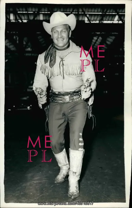: Rex Keene, cowboy in Wild West Show : Rex Keene, cowboy in Wild West Show