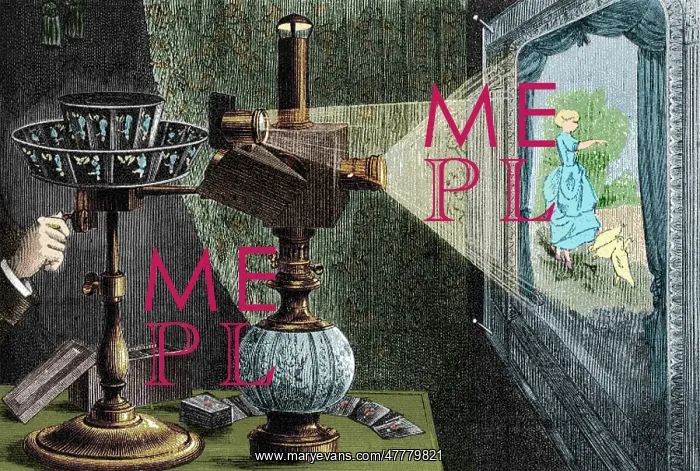 : Reynaud's Praxinoscope, 1882 : Reynaud's Praxinoscope, 1882