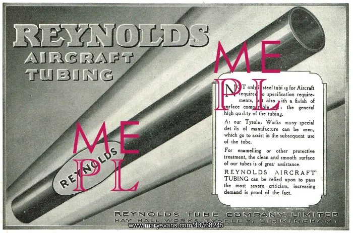 : Reynolds Tyseley Works Birmingham : Reynolds Tyseley Works Birmingham