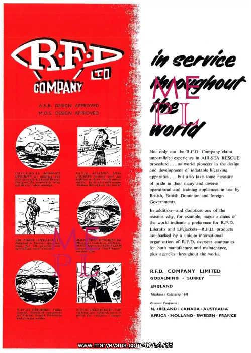 : RFD Survival Dinghies & Lifejackets : RFD Survival Dinghies & Lifejackets