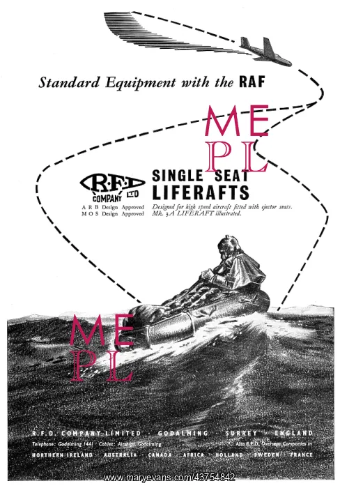 : RFS Single Seat Liferafts : RFS Single Seat Liferafts