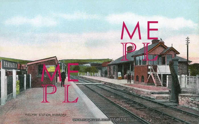  : Rhayader Railway Station, Powys, Wales - Mid Wales Railway