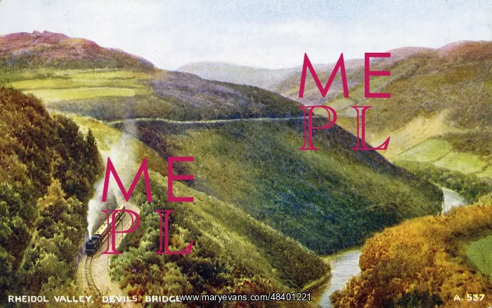 : Rheidol Valley, Devil's Bridge, Wales : Rheidol Valley, Devil's Bridge, Wales