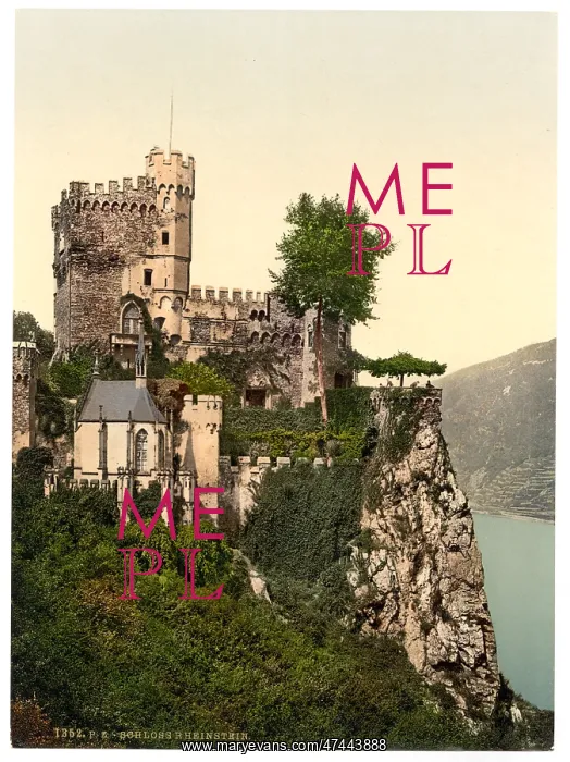: Rheinstein Castle, the Rhine, Germany : Rheinstein Castle, the Rhine, Germany