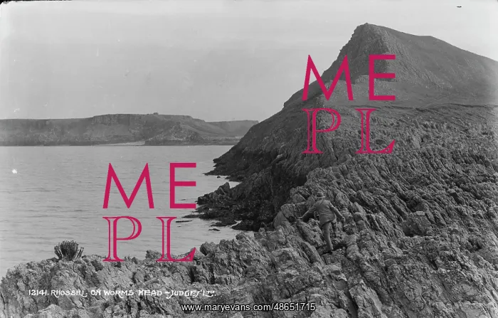 : Rhossili on Worms Head : Rhossili on Worms Head