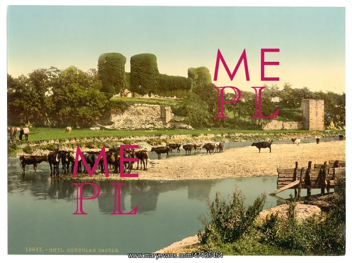 : Rhuddlan Castle, Rhyl, Wales : Rhuddlan Castle, Rhyl, Wales