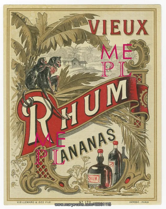  : Rhum Ananas label