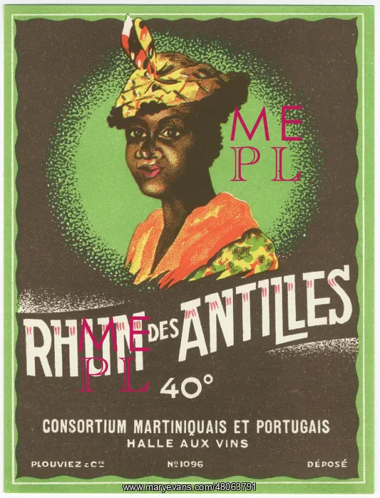  : Rhum des Antilles label