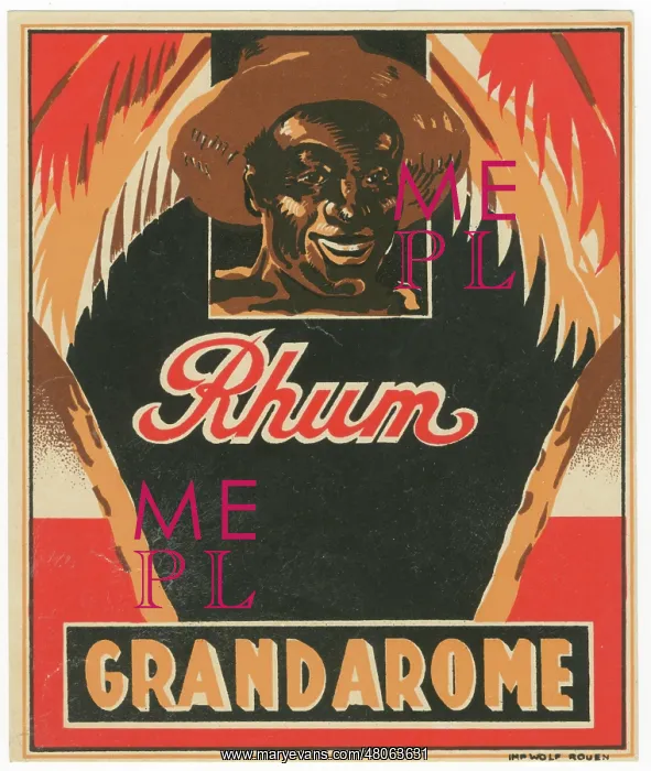  : Rhum Grand Arome label