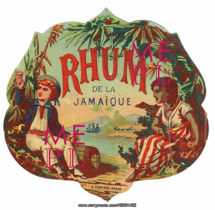  : Rhum de la Jamaique label