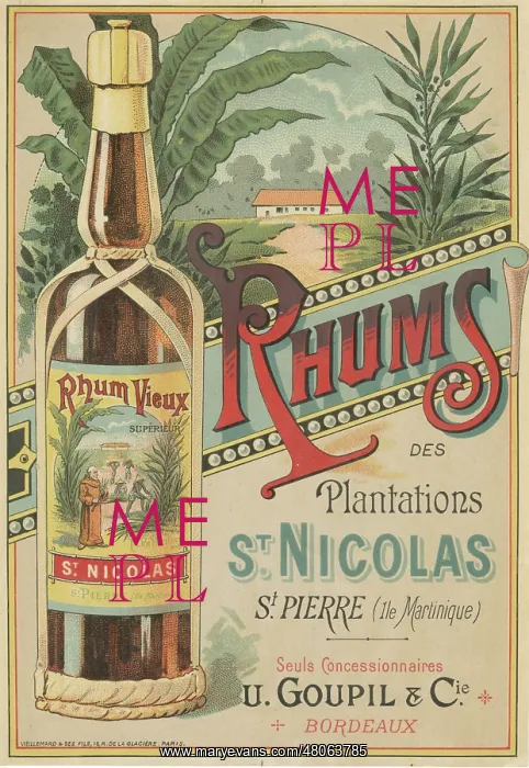  : Rhum St Nicholas label
