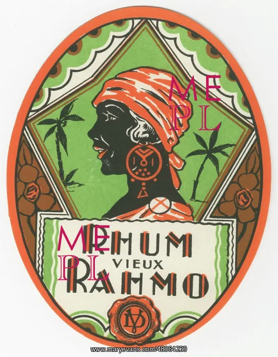  : Rhum Vieux Rahmo label