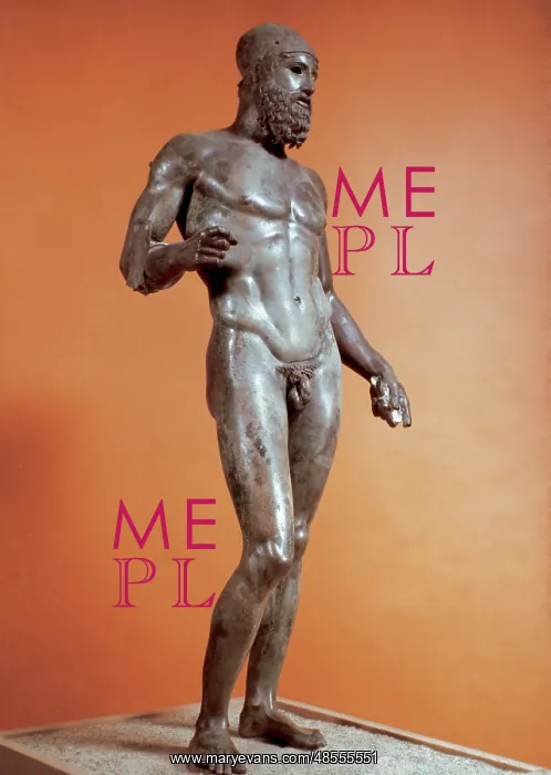 : Riace Bronze. Warrior B : Riace Bronze. Warrior B