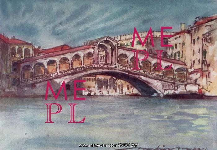 : The Rialto - Venice, Italy : The Rialto - Venice, Italy