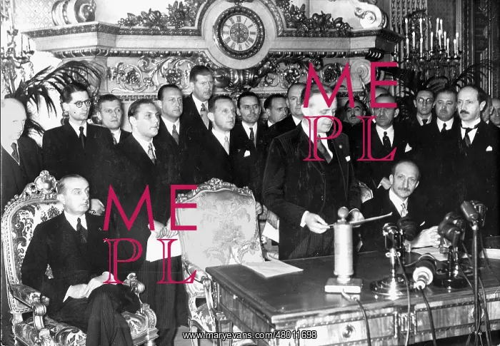  : Ribbentrop submits the peace declaration