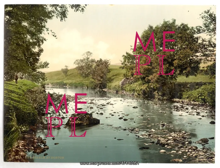 : The Ribble at Horton, Yorkshire, England : The Ribble at Horton, Yorkshire, England