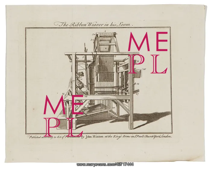 : The Ribbon Weaver in his loom : The Ribbon Weaver in his loom