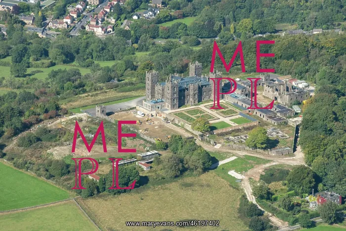 : Riber Castle or Smedleys Folly, Matlock Bath, Derbyshire : Riber Castle or Smedleys Folly, Matlock Bath, Derbyshire