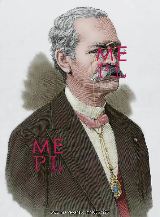 : Ricardo Palma (1833-1919). Peruvian author, scholar, librari : Ricardo Palma (1833-1919). Peruvian author, scholar, librari