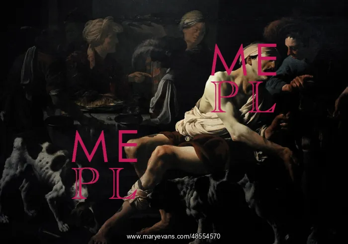  : The Rich Man and the Poor Lazarus, 1625, by Hendrick ter Bru