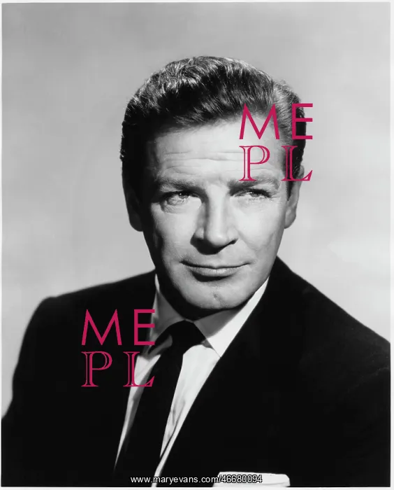 : Richard Basehart - actor vintage - man : Richard Basehart - actor vintage - man