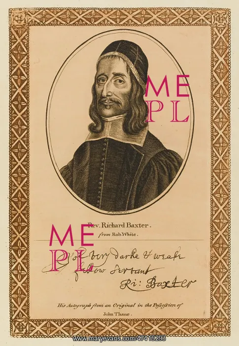 : RICHARD BAXTER : RICHARD BAXTER