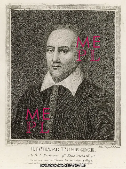 : RICHARD BURBAGE : RICHARD BURBAGE