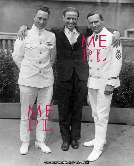 : Richard Byrd, Homer Barry and Floyd Bennett : Richard Byrd, Homer Barry and Floyd Bennett