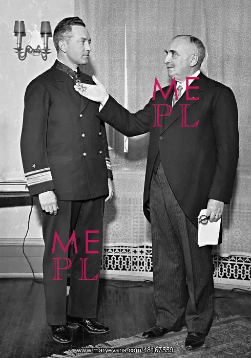 : Richard Byrd and Paul Claudel, 1931 : Richard Byrd and Paul Claudel, 1931
