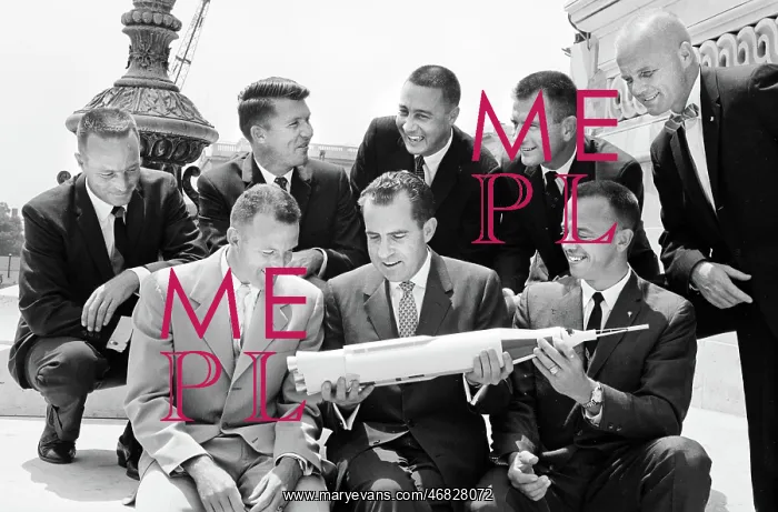 : Richard Nixon - astronauts - US Vice President : Richard Nixon - astronauts - US Vice President