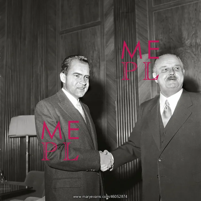 : Richard Nixon and Julius Raab : Richard Nixon and Julius Raab