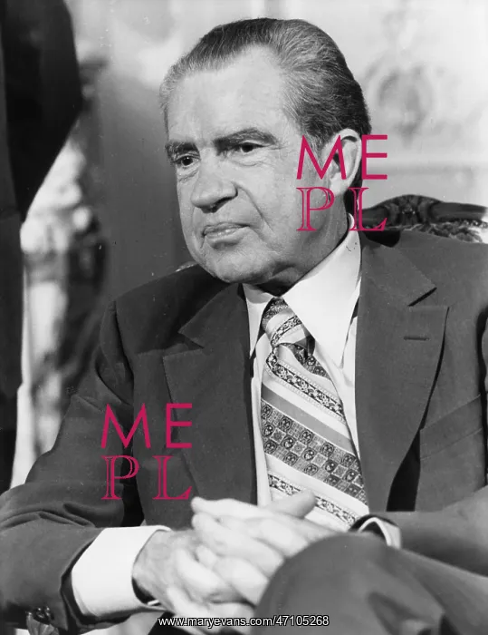  : Richard Nixon, former President, in Paris