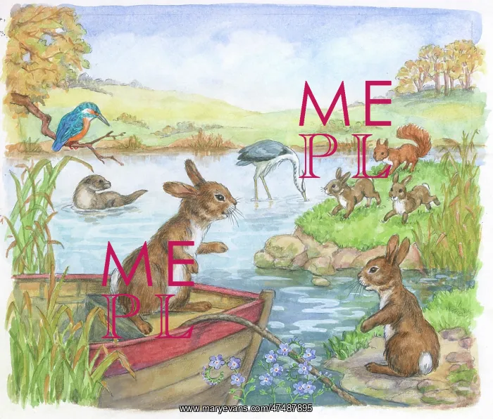: Richard Rabbit Goes Boating by Truda Mordue : Richard Rabbit Goes Boating by Truda Mordue