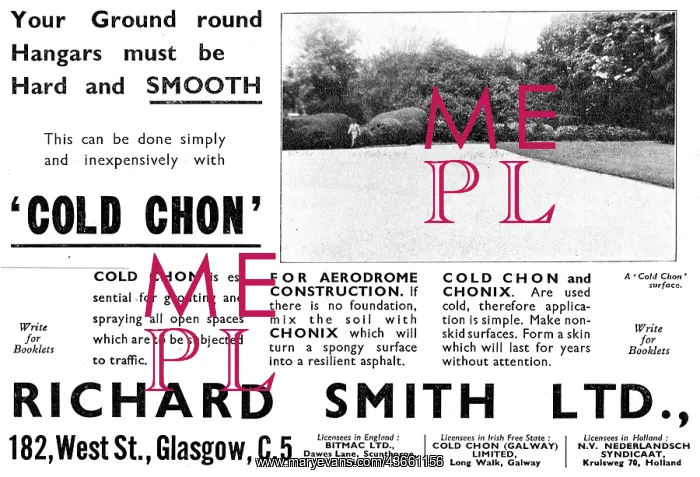 : Richard Smith - Cold Chon Aerodrome Surfacing : Richard Smith - Cold Chon Aerodrome Surfacing