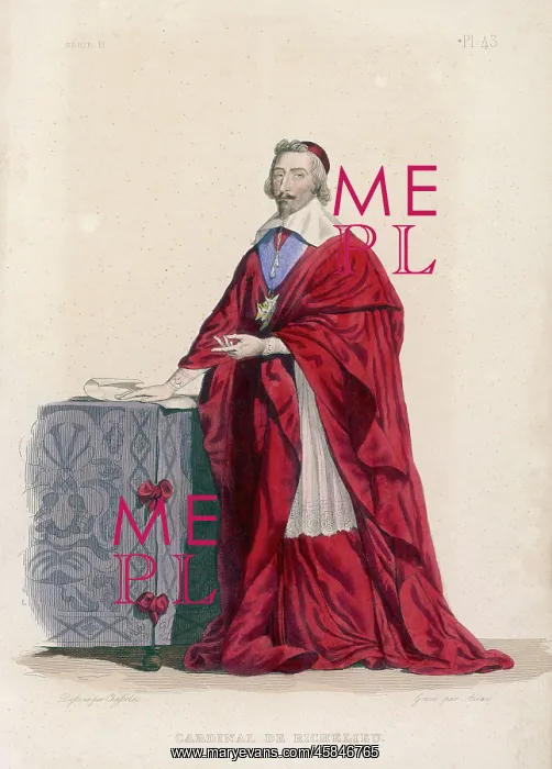  : RICHELIEU. Armand Jean Duplessis, duc de RICHELIEU 