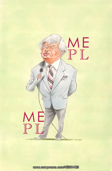 : Richie Benaud - Cricket commentator : Richie Benaud - Cricket commentator
