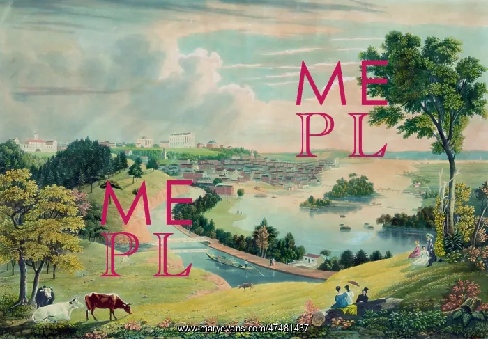 : Richmond, from the hill above the waterworks : Richmond, from the hill above the waterworks