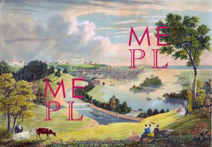 : Richmond, Virginia, from the hill above ? : Richmond, Virginia, from the hill above ?