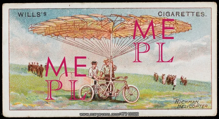 : Rickman Helicopter - 1909 : Rickman Helicopter - 1909