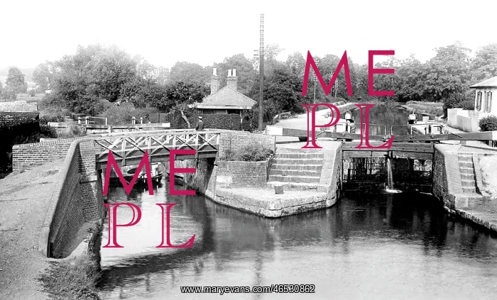  : Rickmansworth, Canal and Batchworth Lock 1897